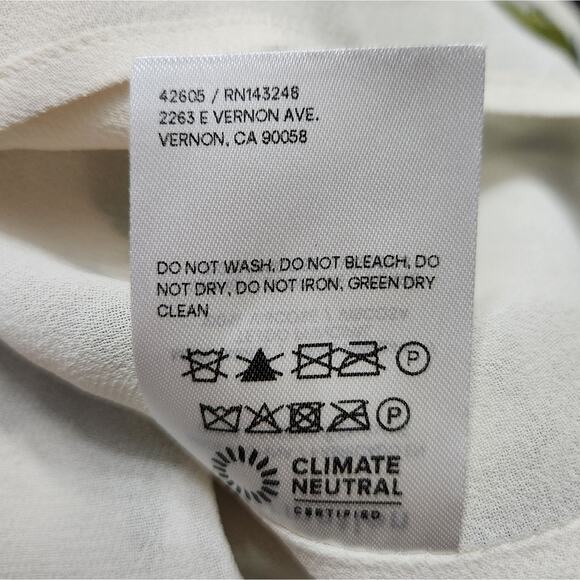 Reformation Mya Riviera Floral Mini Dress Size 10 - Picture 9 of 9